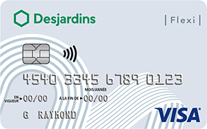 Desjardins Flexi VISA信用卡（加拿大）