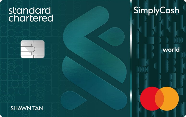 Standard Chartered Simply Cash Credit Card（新加坡）